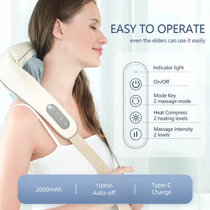 NeckEase Heated Massage Device