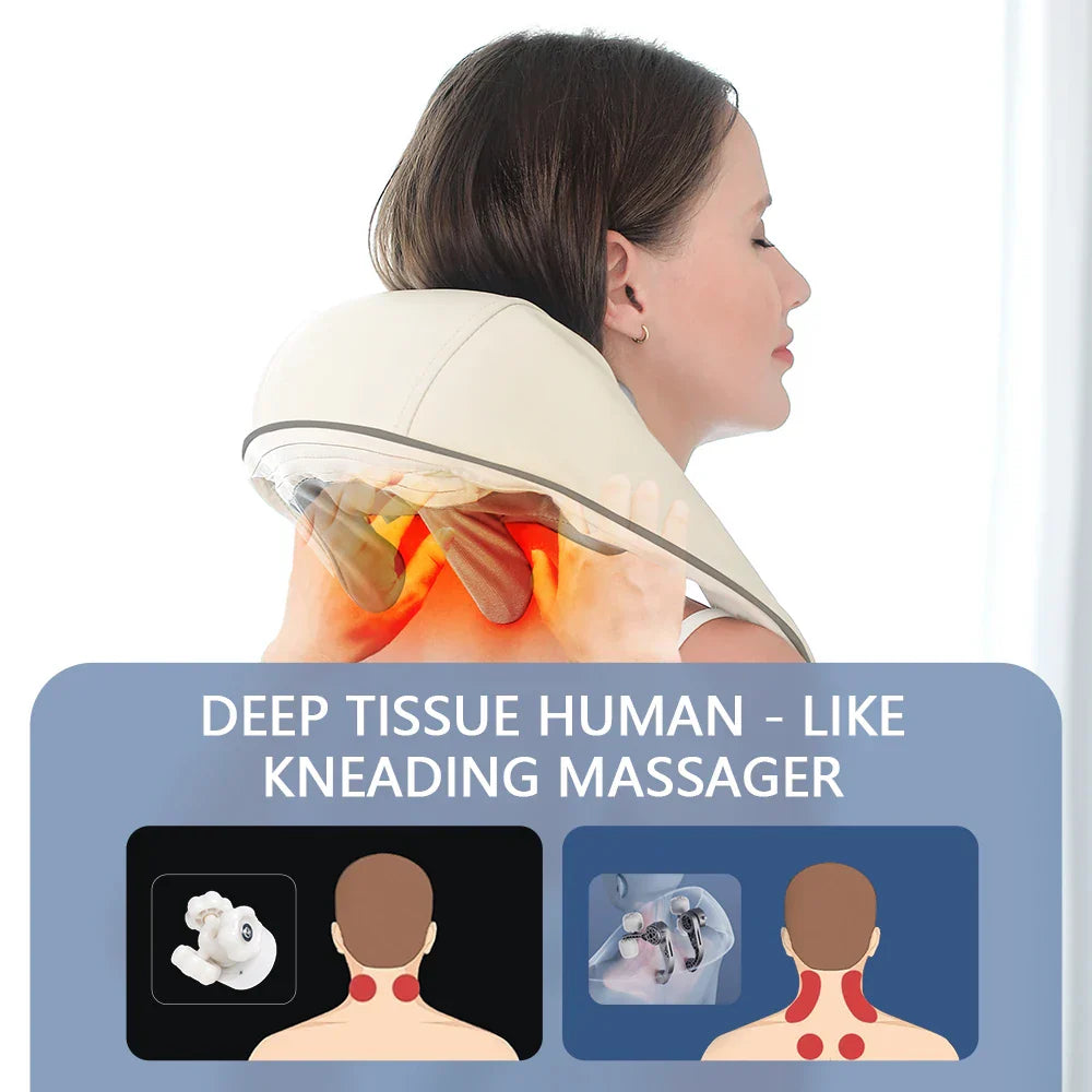 NeckEase Heated Massage Device